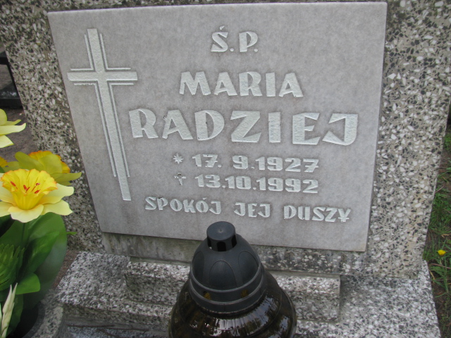 Maria Radziej 1927 Opole-Półwieś - Grobonet - Wyszukiwarka osób pochowanych