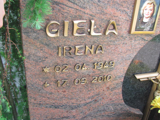 Irena Gieła 1949 Opole-Półwieś - Grobonet - Wyszukiwarka osób pochowanych