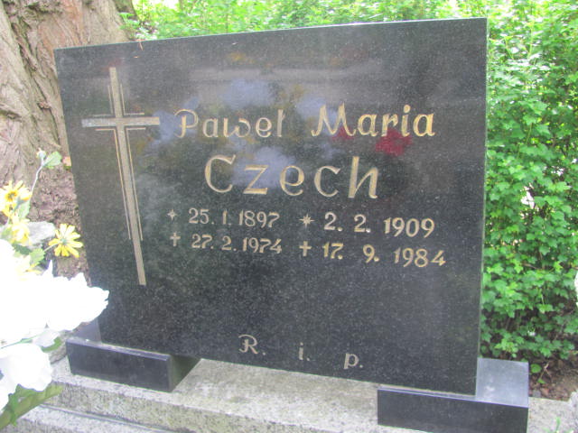 Maria Czech 1909 Opole-Półwieś - Grobonet - Wyszukiwarka osób pochowanych