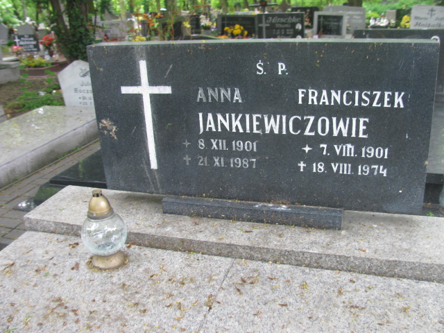 Anna Jankiewicz 1901 Opole-Półwieś - Grobonet - Wyszukiwarka osób pochowanych