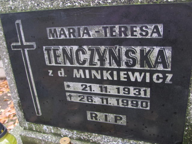 Maria Teresa Tenczyńska 1931 Opole-Półwieś - Grobonet - Wyszukiwarka osób pochowanych