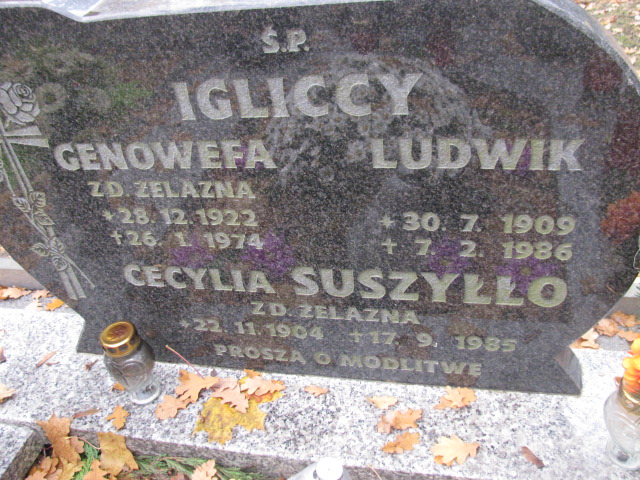 Cecylia Suszyłło 1904 Opole-Półwieś - Grobonet - Wyszukiwarka osób pochowanych