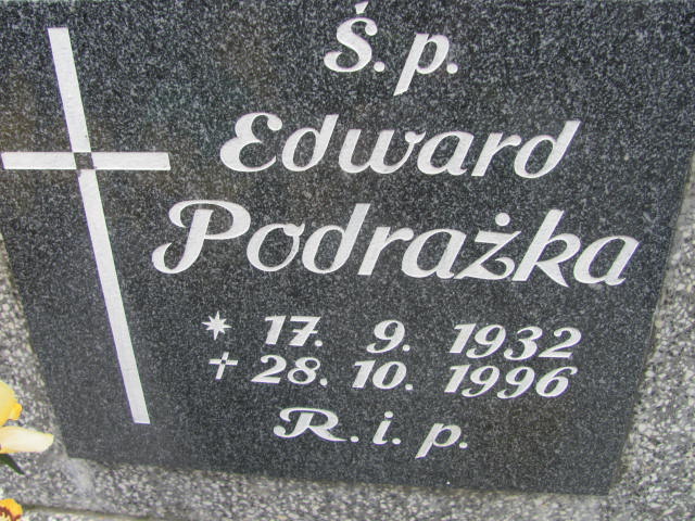 Edward Podrażka 1932 Opole-Półwieś - Grobonet - Wyszukiwarka osób pochowanych