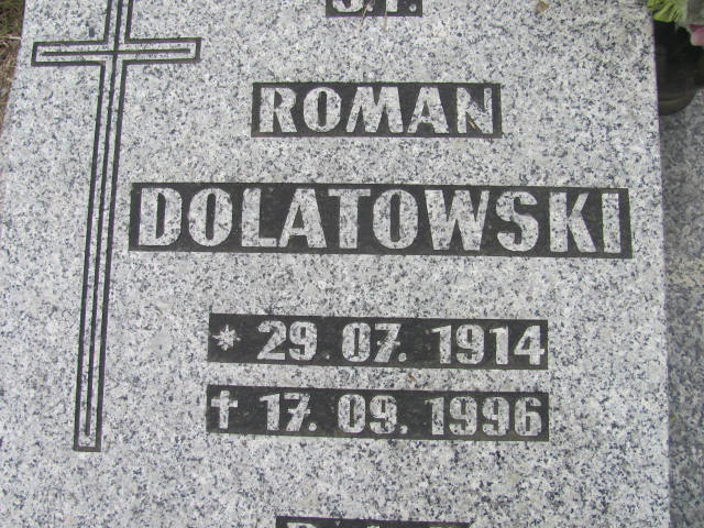 Roman Dolatowski 1914 Opole-Półwieś - Grobonet - Wyszukiwarka osób pochowanych