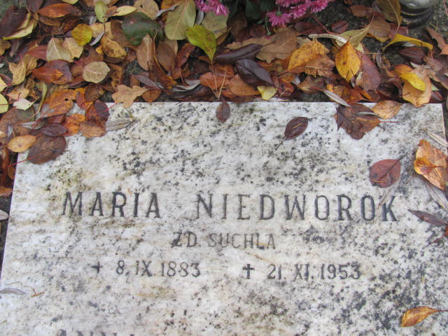 Maria Niedworok 1883 Opole-Półwieś - Grobonet - Wyszukiwarka osób pochowanych