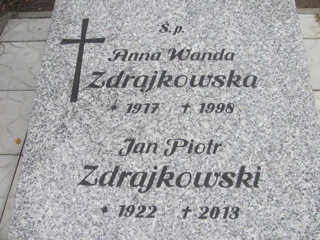 Anna Zdrajkowska 1917 Opole-Półwieś - Grobonet - Wyszukiwarka osób pochowanych