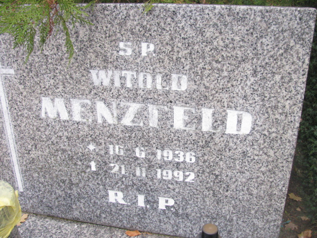 Witold Menzfeld 1932 Opole-Półwieś - Grobonet - Wyszukiwarka osób pochowanych