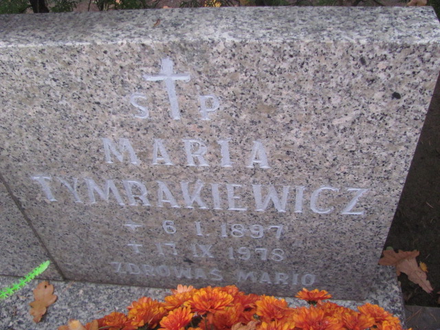 Maria Tymrakiewicz 1897 Opole-Półwieś - Grobonet - Wyszukiwarka osób pochowanych