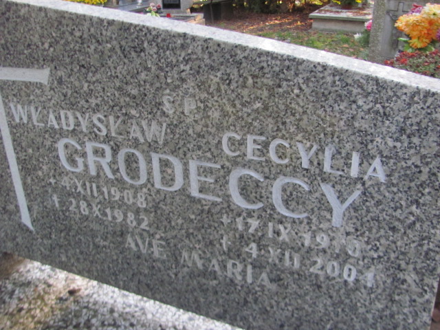 Cecylia Grodecka 1910 Opole-Półwieś - Grobonet - Wyszukiwarka osób pochowanych