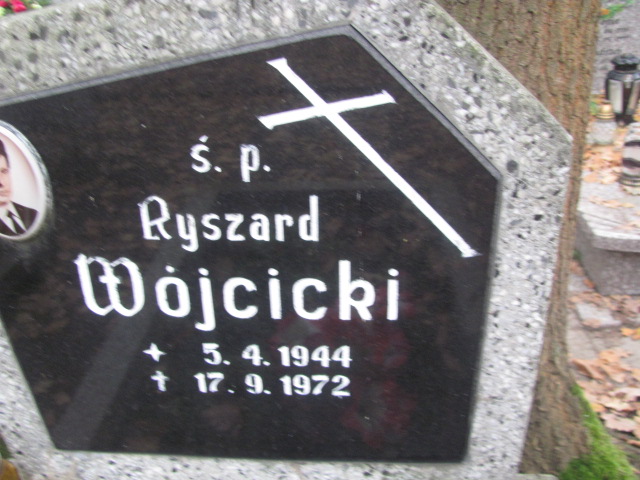 Ryszard Wójcicki 1944 Opole-Półwieś - Grobonet - Wyszukiwarka osób pochowanych