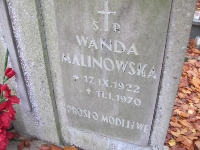 Wanda Malinowska 1922 Opole-Półwieś - Grobonet - Wyszukiwarka osób pochowanych