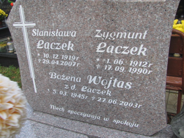 Zygmunt Łączek 1912 Opole-Półwieś - Grobonet - Wyszukiwarka osób pochowanych