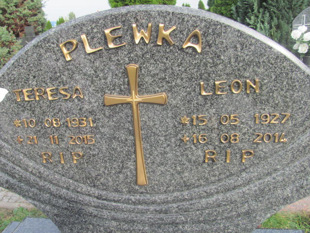 Teresa Plewka 1931 Opole-Półwieś - Grobonet - Wyszukiwarka osób pochowanych