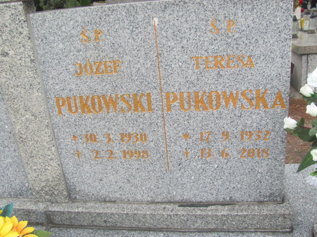 Teresa Pukowska 1932 Opole-Półwieś - Grobonet - Wyszukiwarka osób pochowanych