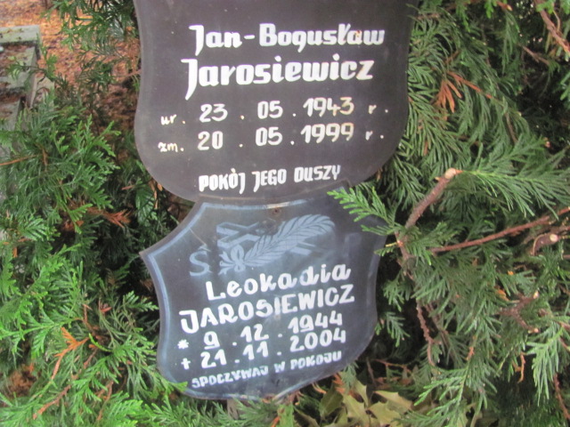 Leokadia Jarosiewicz 1944 Opole-Półwieś - Grobonet - Wyszukiwarka osób pochowanych